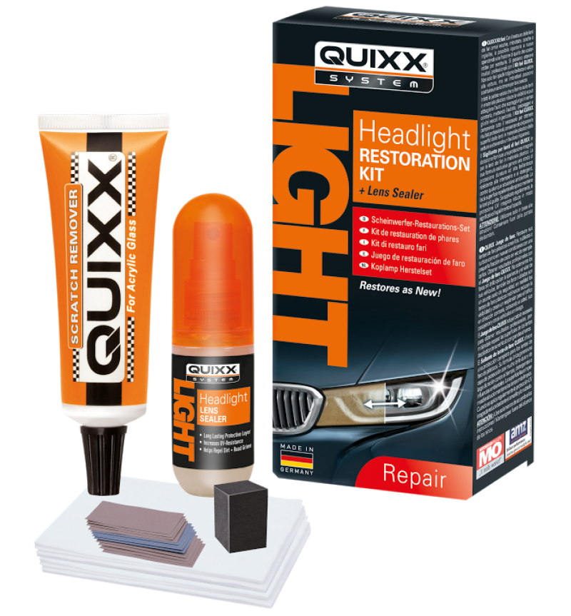 QUIXX Headlight Restoration Kit 